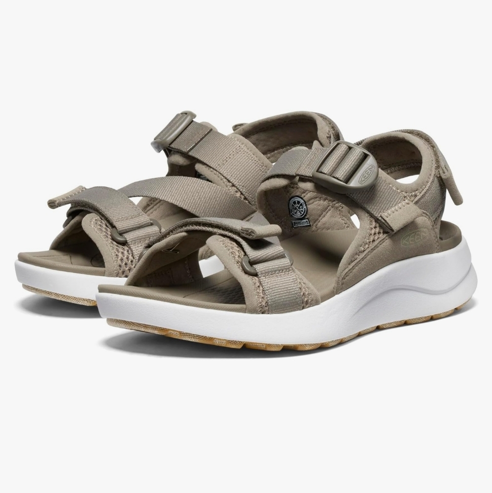 Keen Brindle/Star White Sandals Sporty Design Adjustable Fit NWT Size 6.5